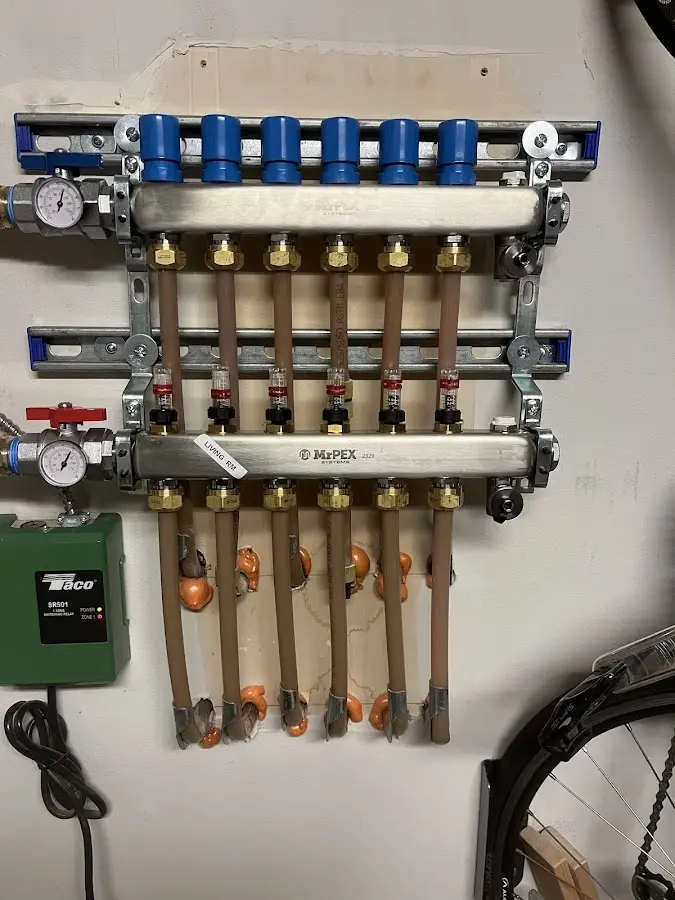 Plumber performing Leak Detection at a residential property in Florence